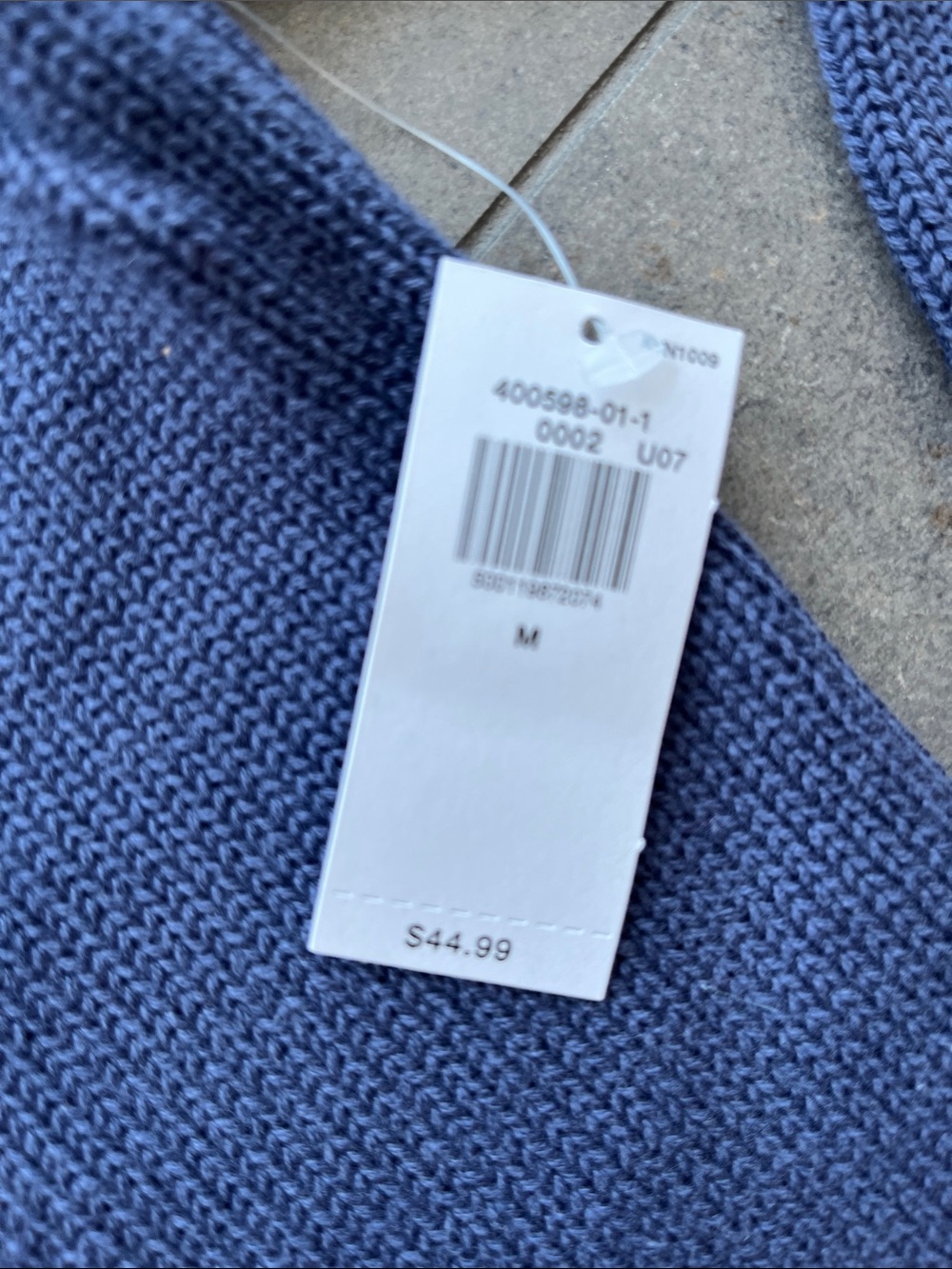 Old Navy Navy Sweater with Flag Motif - Picture 3 of 7